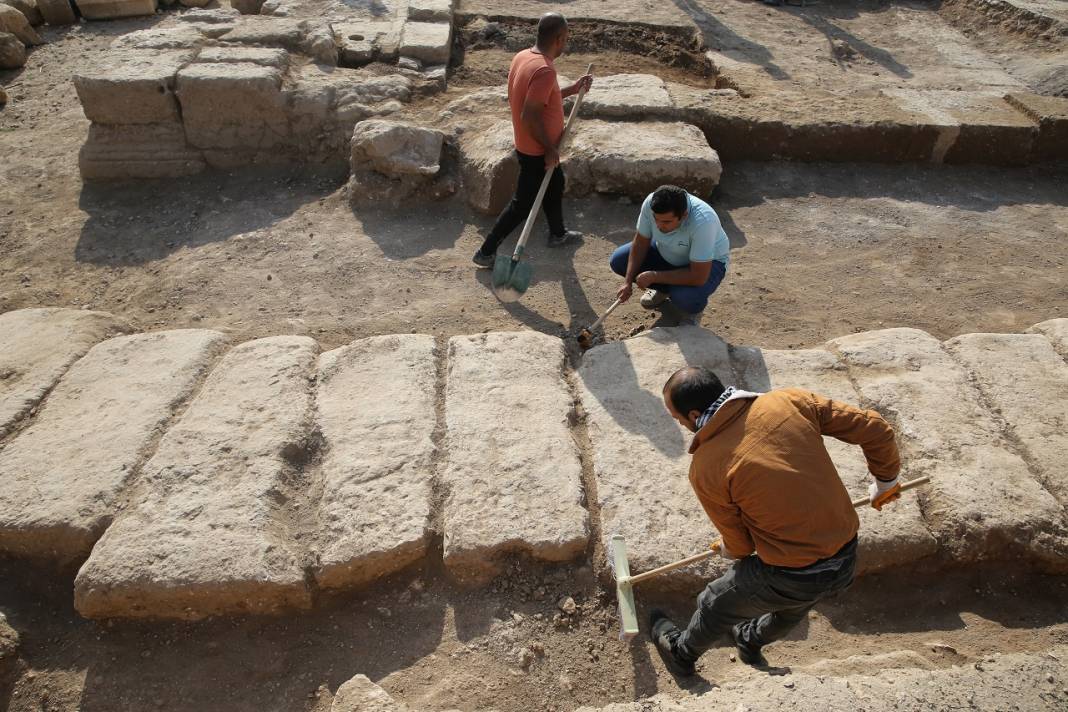 Dara Antik Kenti'nde 1500 yıllık içme suyu kanalı bulundu 2